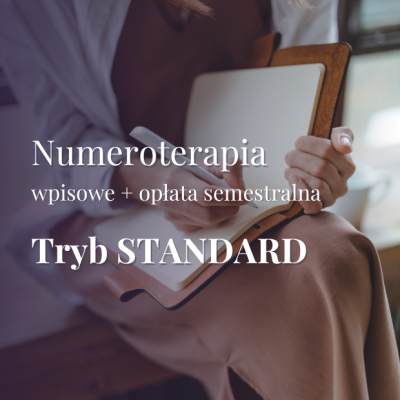 Numeroterapia – wpisowe i opłata semestralna