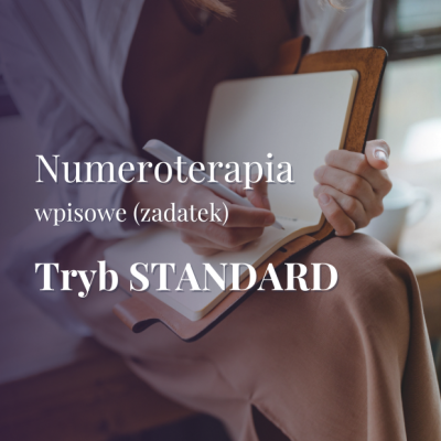 Numeroterapia – tylko wpisowe STANDARD