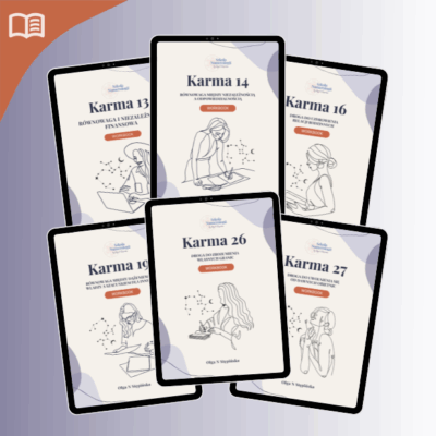 Pakiet 6 Workbooków Pracy z Karmą