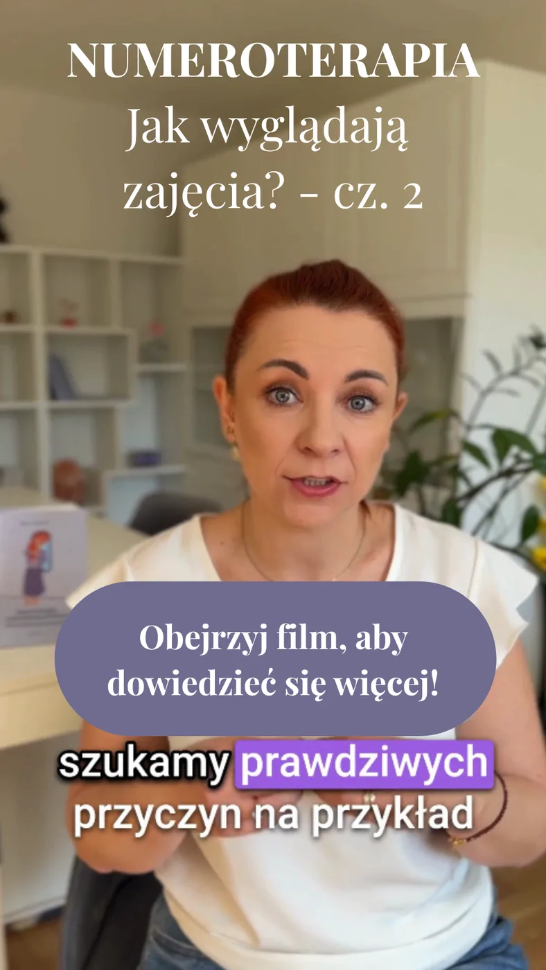 Numeroterapia - jak wyglądają zajęcia? cz. 2