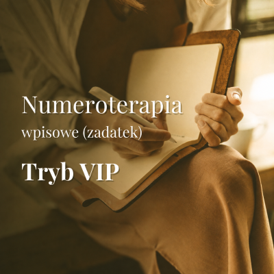 Numeroterapia – tylko wpisowe VIP